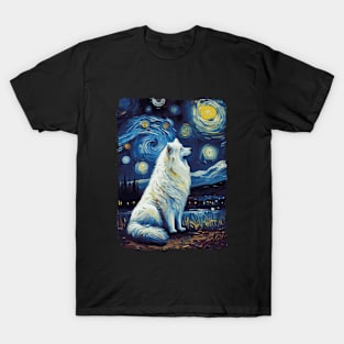 Samoyed Painting T-Shirt